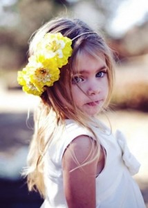 Penteados para daminhas de Casamento