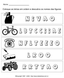 Atividades para Alfabetizar