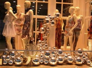 Decoração de Vitrine de Loja