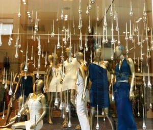 Decoração de Vitrine de Loja