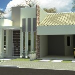 Fachadas de Casas com Garagem