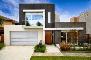 Fachadas de Casas com Garagem