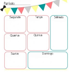 Cronograma de Tarefas Diárias