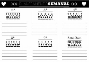 Cronograma de Tarefas Diárias