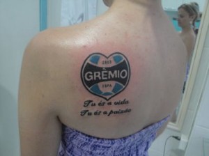 Tatuagens do Grêmio