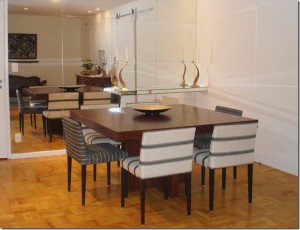 Como decorar uma sala de jantar pequena