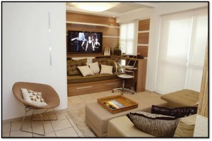 Modelos de porta de correr para sala