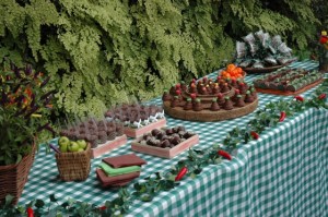 organizar um chá de casamento