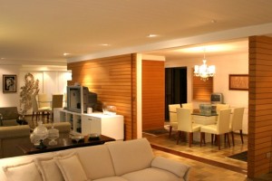 Porta de correr na sala