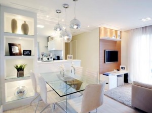 Fotos Decoração de Sala de Jantar Pequena