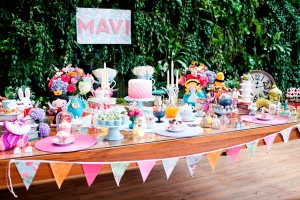 decoração Alice no País das maravilhas
