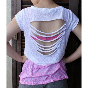 Camiseta customizada feminina