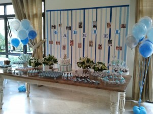 chá de fraldas decoração