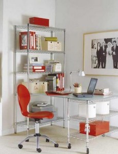 decoração fácil de escritório feminino