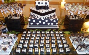 decoração festa anos 60