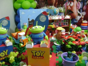 decoração toy story aniversário infantil