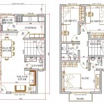 planta de sobrados com 3 quartos