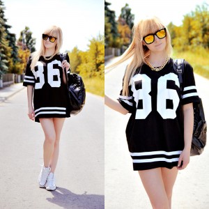 camisa futebol americano feminina