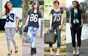 como usar camisas de futebol americano femininas