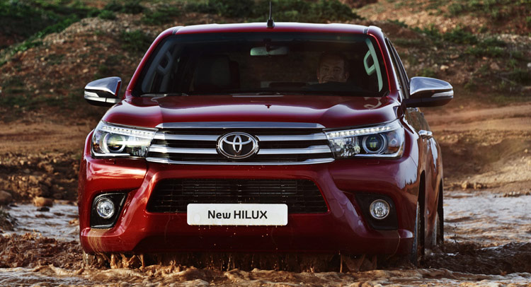 Hilux 2017 vermelha