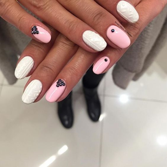 unhas-decoradas-rosas