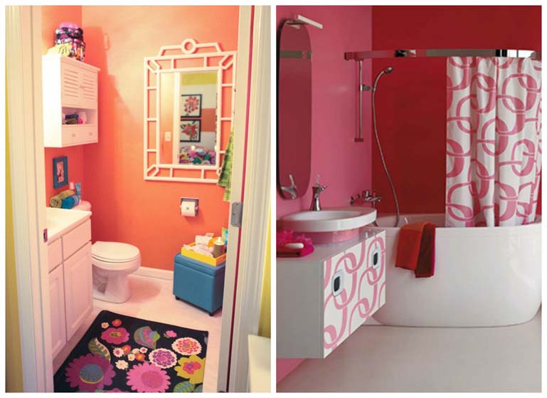 banheiros coloridos sugestoes