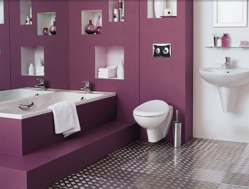 dicas para banheiros coloridos