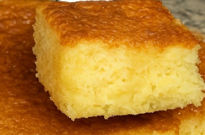 Bolo Cremoso de Liquidificador